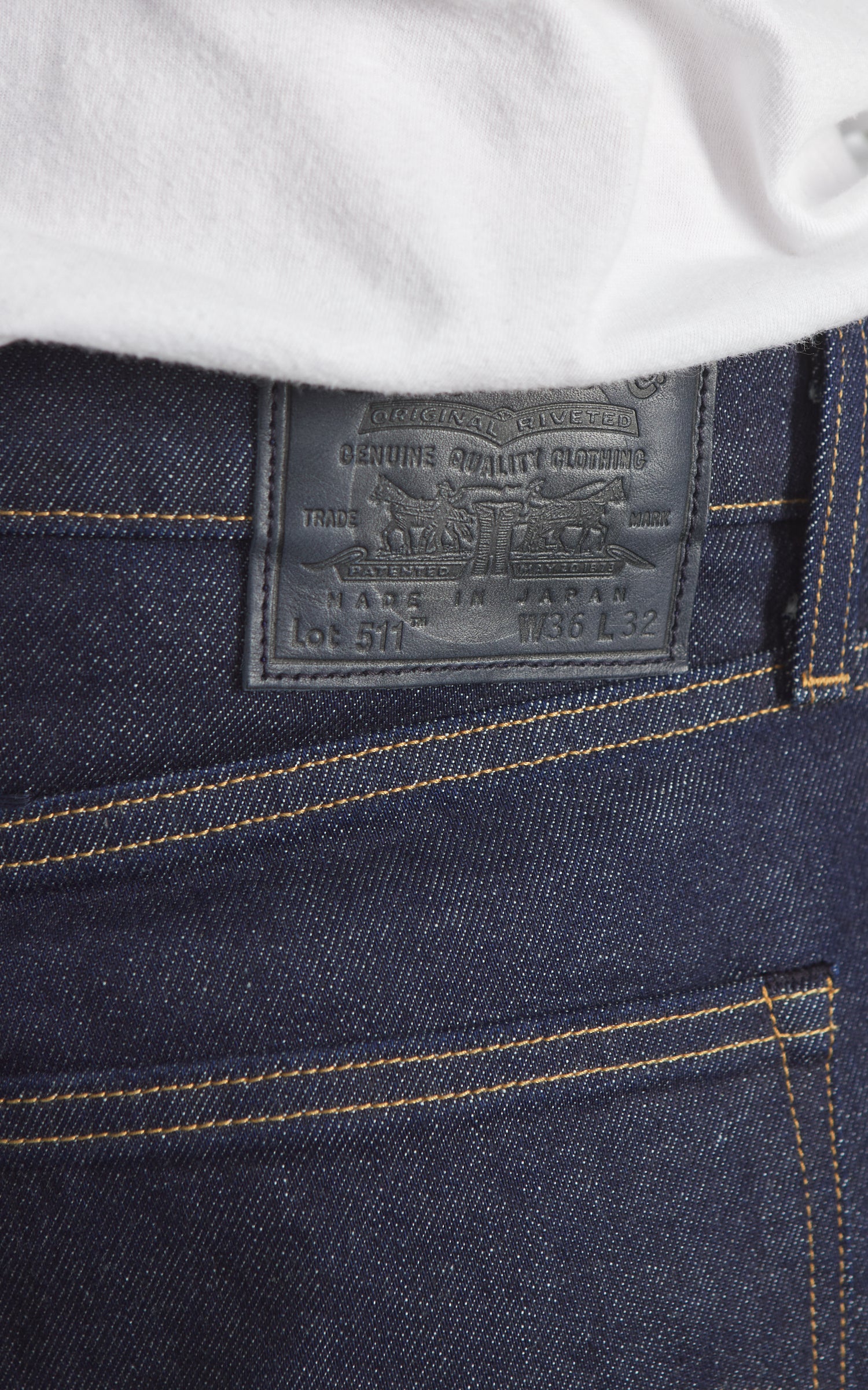 Levi's® Blue Tab™ MIJ 511™ Slim Jeans Rinse Blue