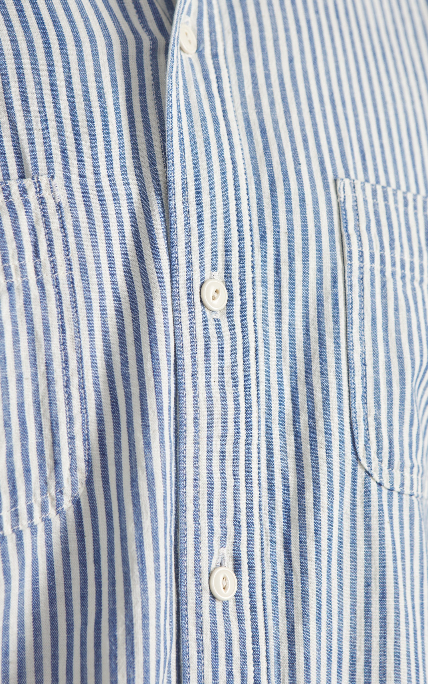 Levi's® Blue Tab™ Work Shirt Chambray Striped Blue