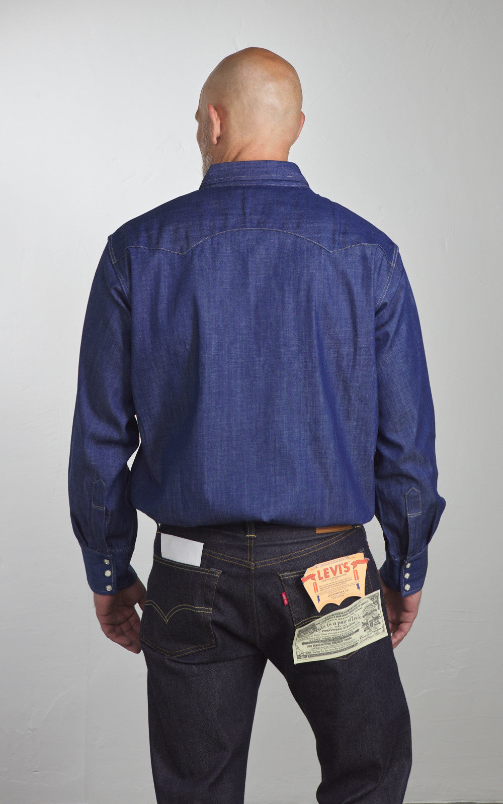 Levi's® Vintage Clothing Shorthorn Sawtooth Shirt Rigid Indigo