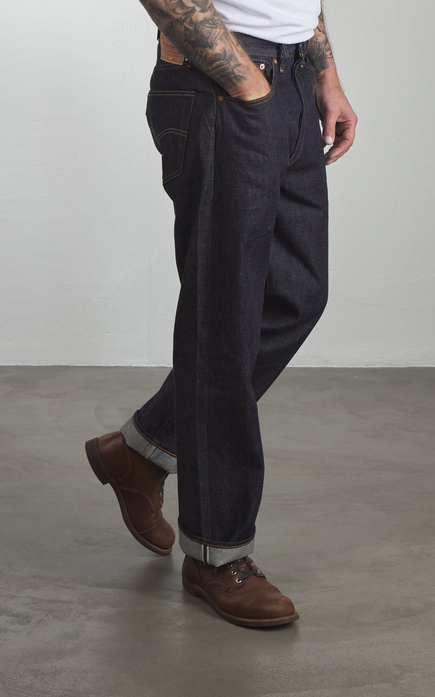 Levi's® Vintage Clothing 1955 501 Jeans Rigid Indigo