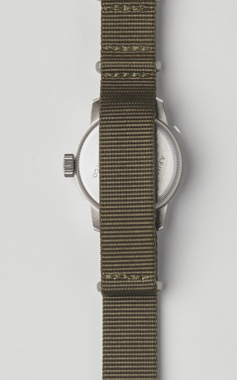 M.R.M.W. A-11 Military Watch 12H Dial Nylon Strap Black