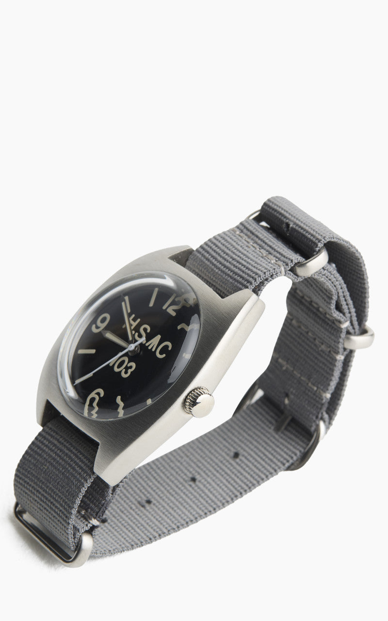 M.R.M.W. Royal Army H.S. W10 Air Force Watch Grey Nylon Strap