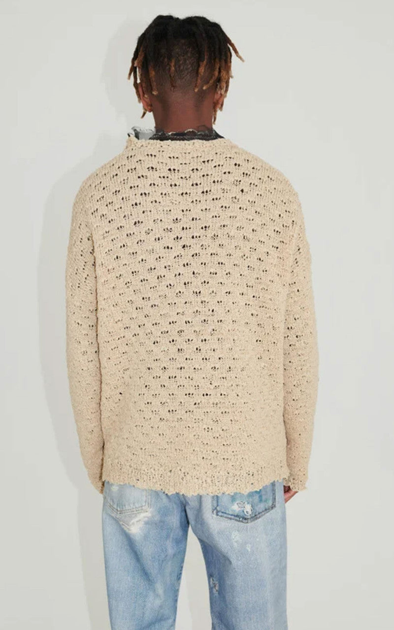 Our Legacy Popover Roundneck Faux Cord Beige