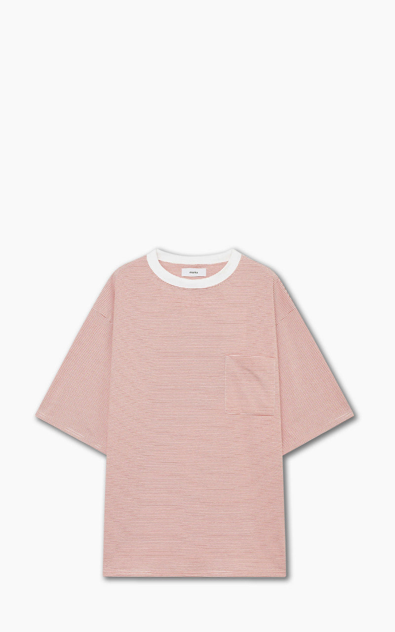 Markaware 'Marka' Boarder Tee S/S White