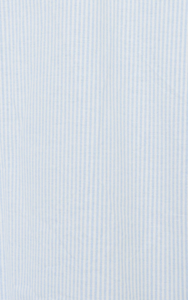 Markaware 'Marka' Work Shirt S/S Saxe Stripe