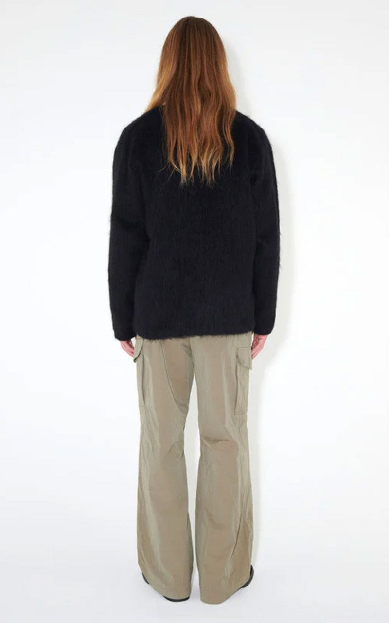 Our Legacy Cardigan Mohair Black