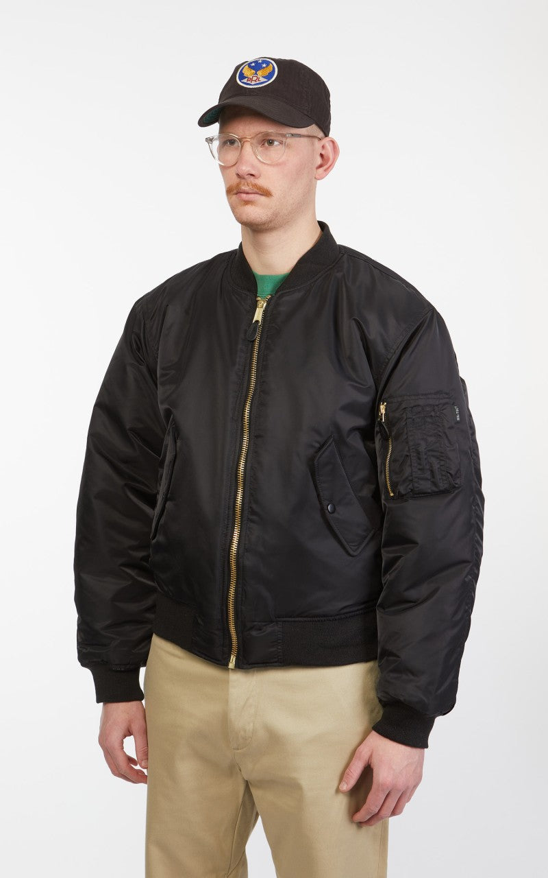 Military Surplus MA-1 US Flight Jacket Black