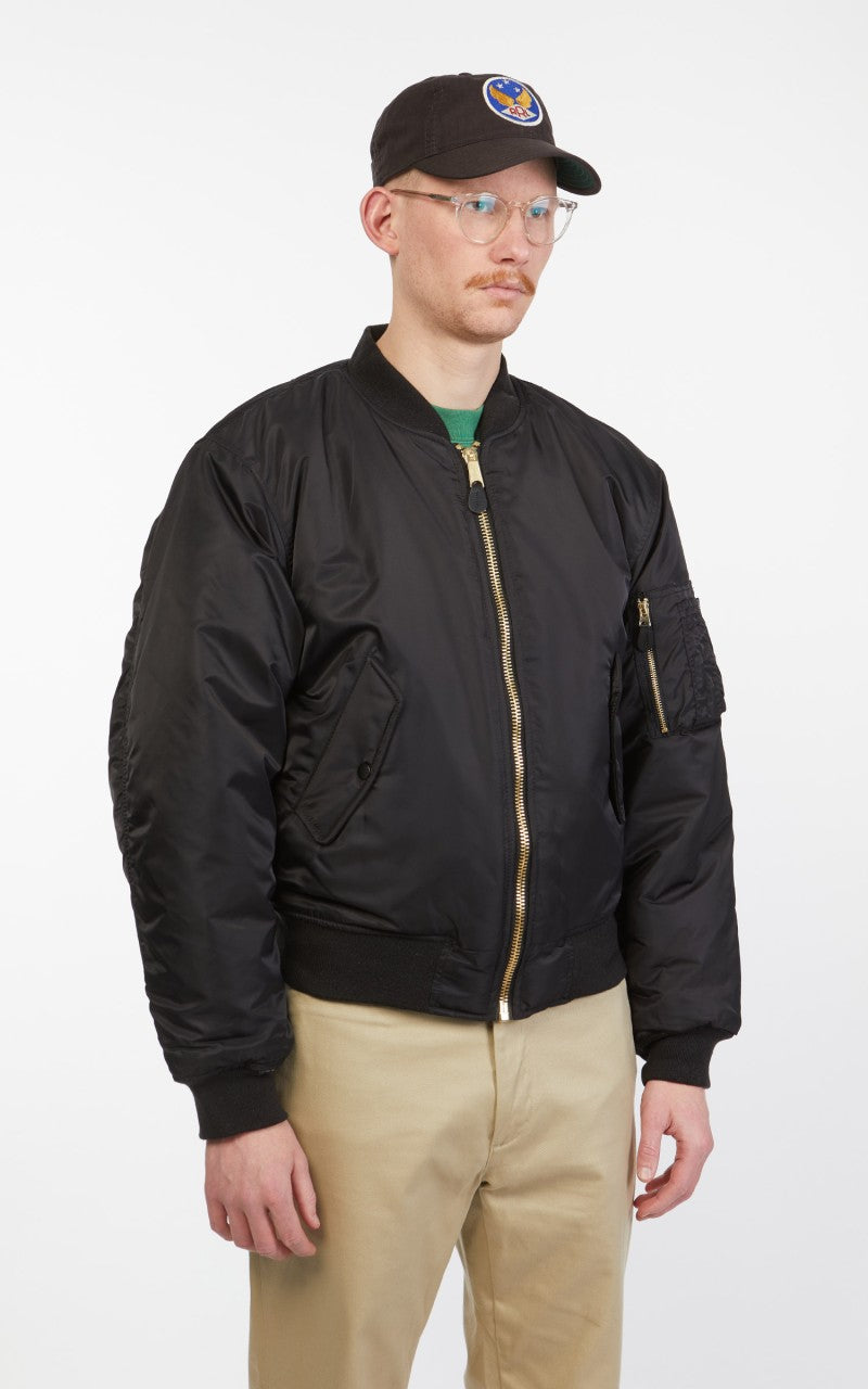 Military Surplus MA-1 US Flight Jacket Black