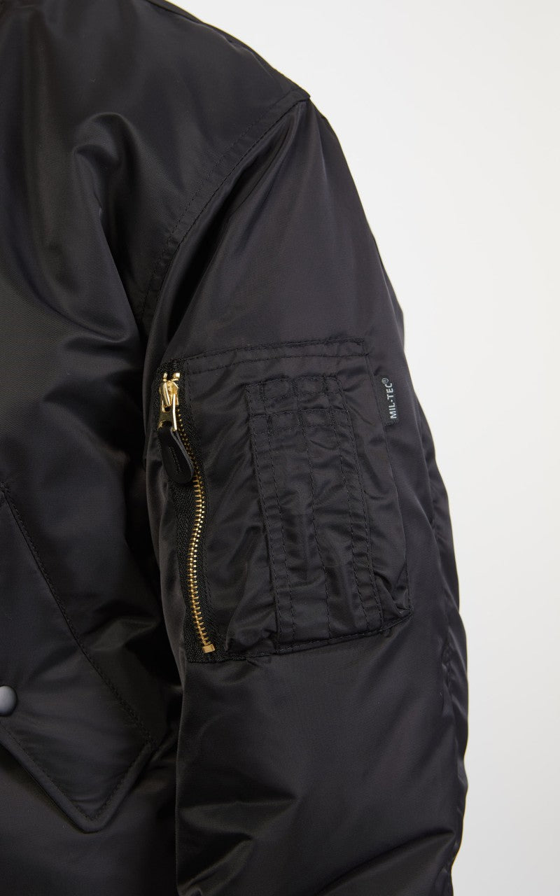 Military Surplus MA-1 US Flight Jacket Black