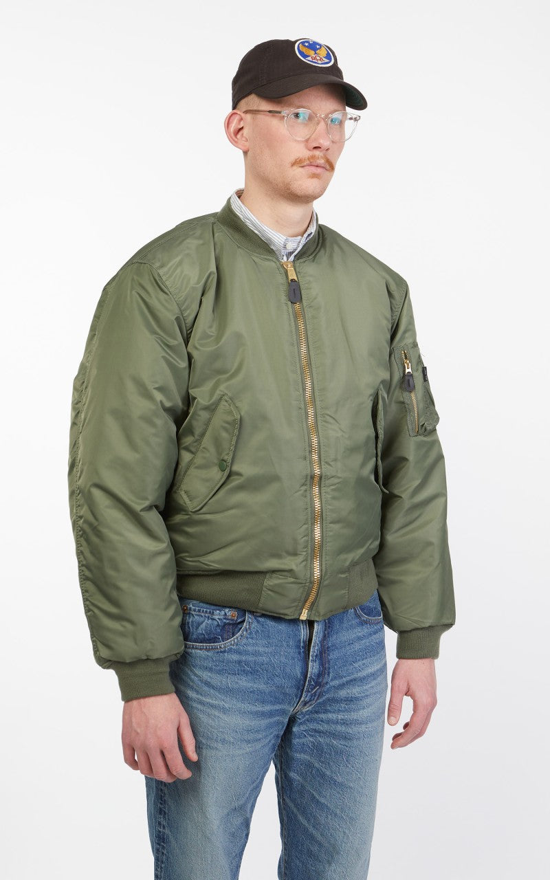 Military Surplus MA-1 US Flight Jacket Olive