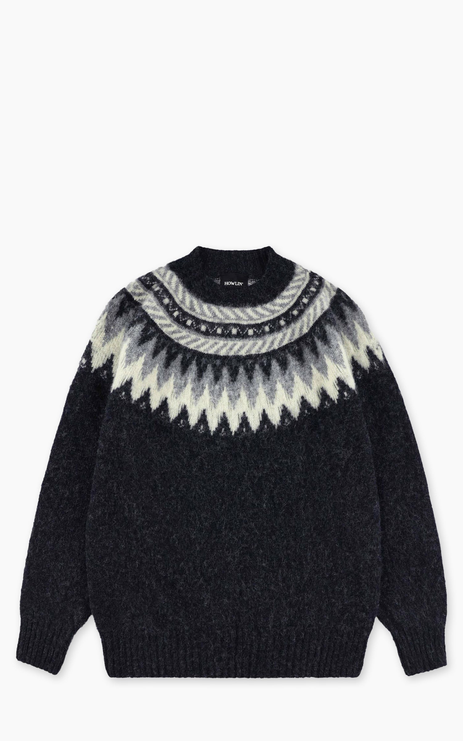Howlin' Magician In The Mountain Sweater Charcoal Howlin' Magician In The Mountain Sweater Charcoal