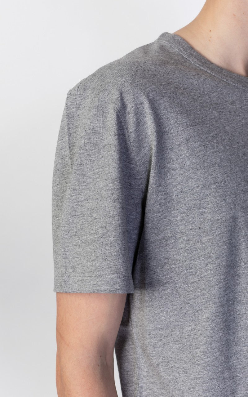 Maison Kitsuné T-Shirt Fox Head Patch Grey