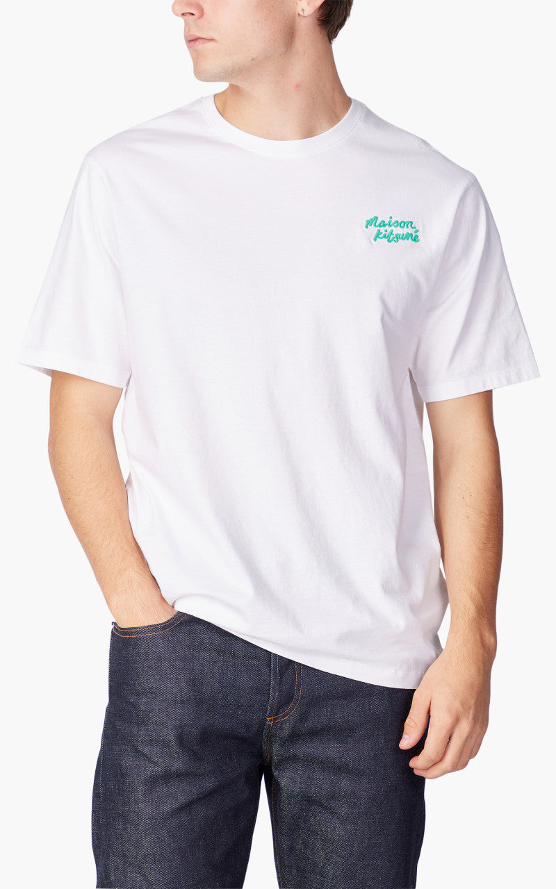 Maison Kitsuné Handwriting Regular T-Shirt White