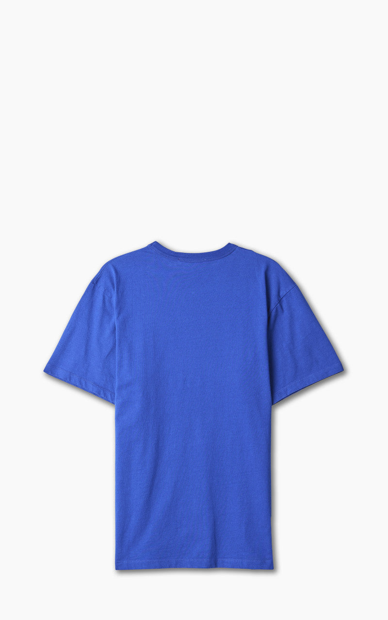 Maison Kitsuné Dressed Fox Patch Classic T-Shirt Deep Blue