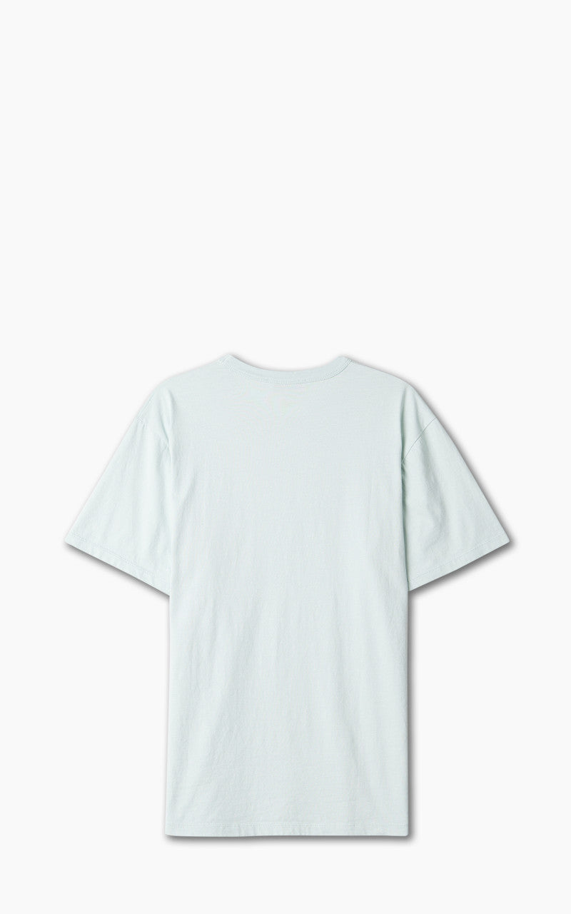 Maison Kitsuné Dressed Fox Patch Classic T-Shirt Blue Haze