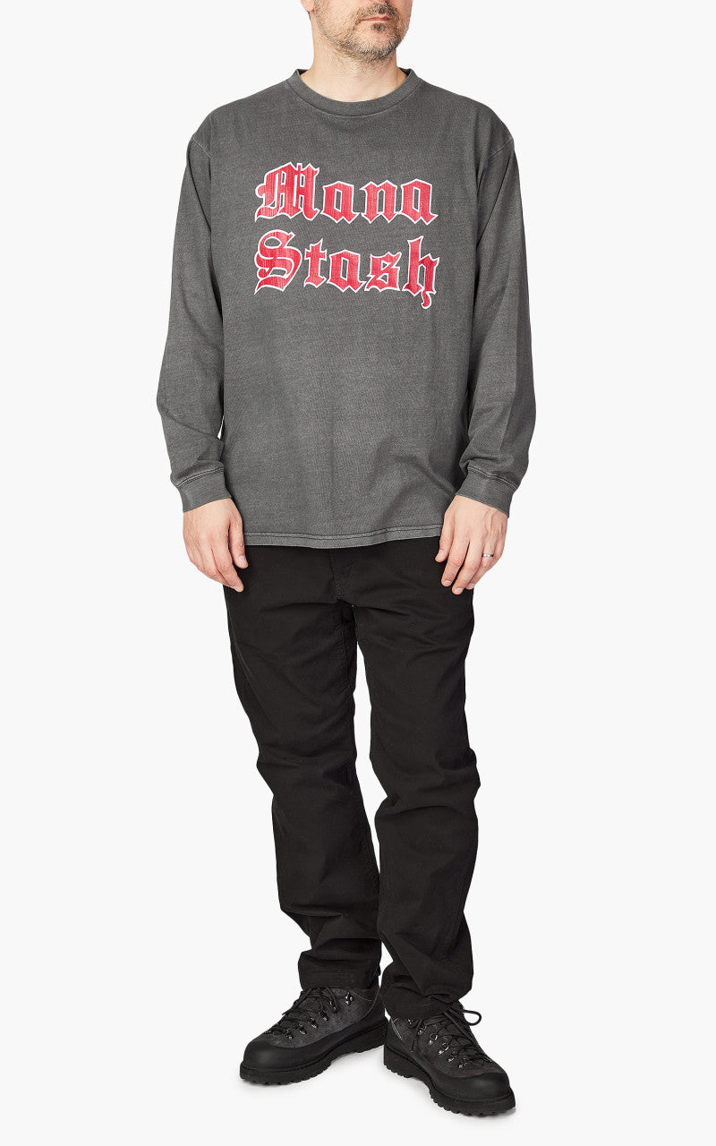 Manastash Pumice L/C Tee Old English Black