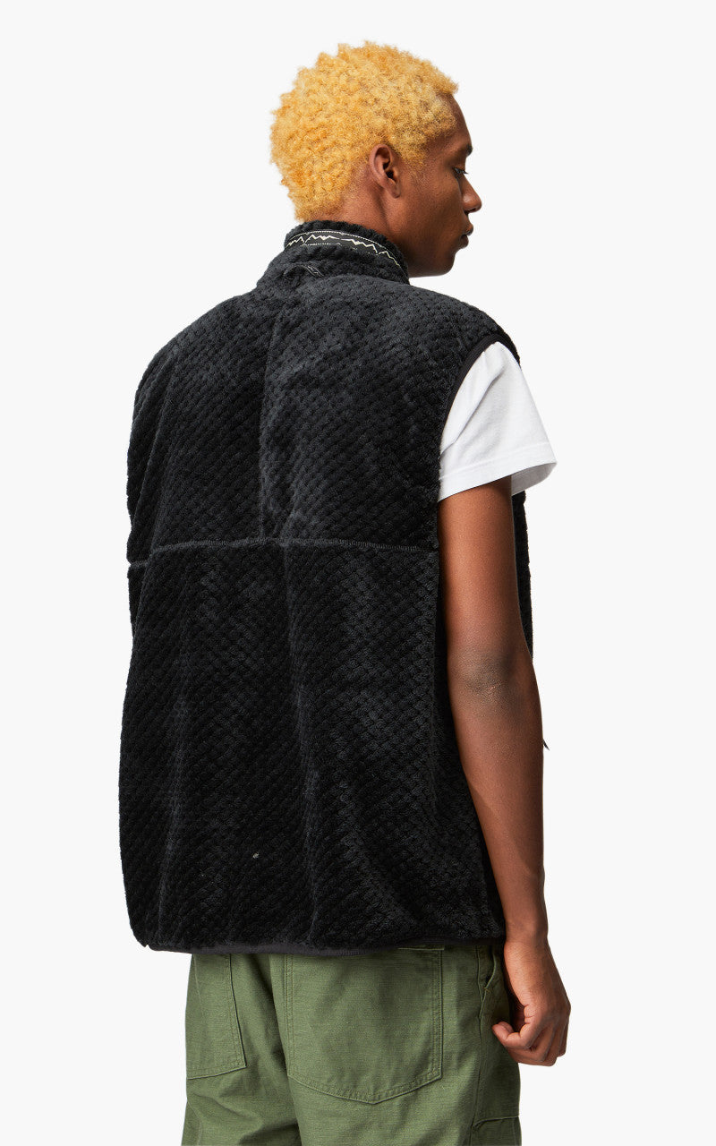 Manastash Thermal Fleece Vest Black