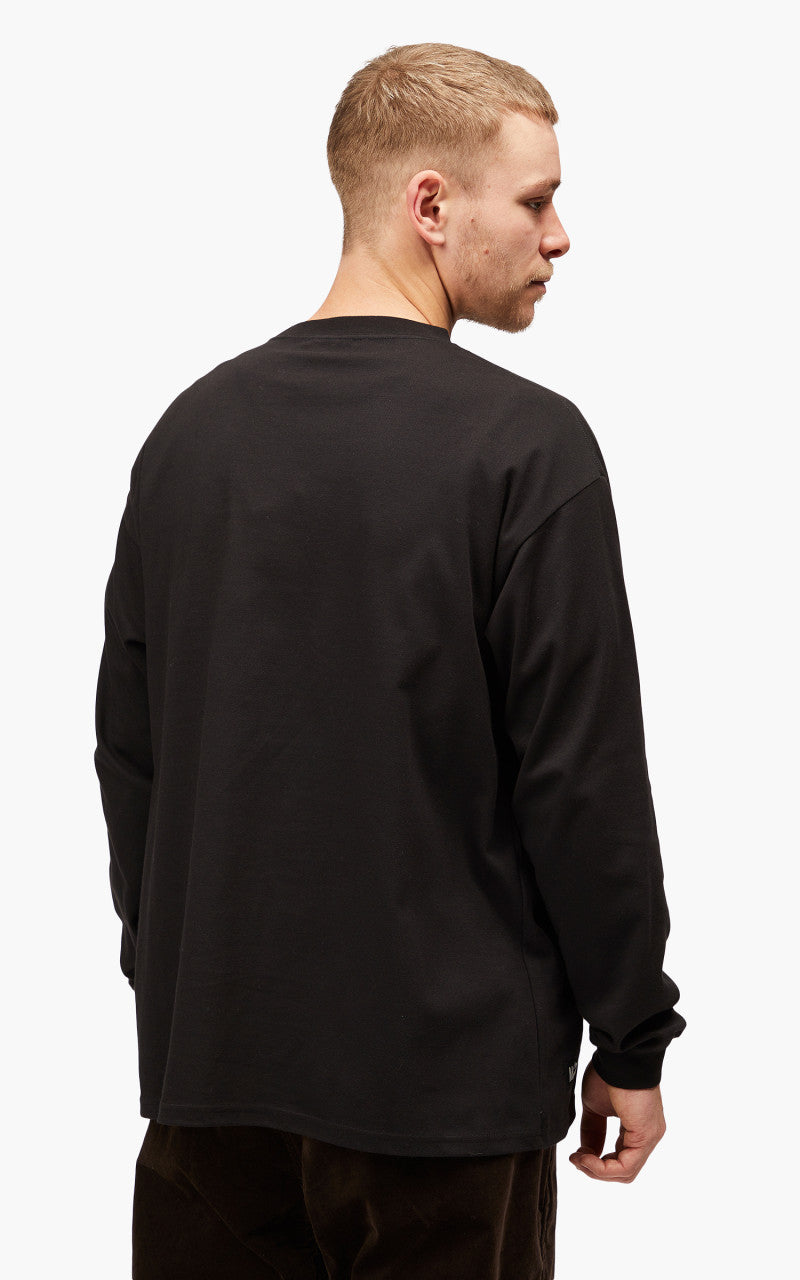 Manastash Chillimesh L/S Tee Scheme Logo Black