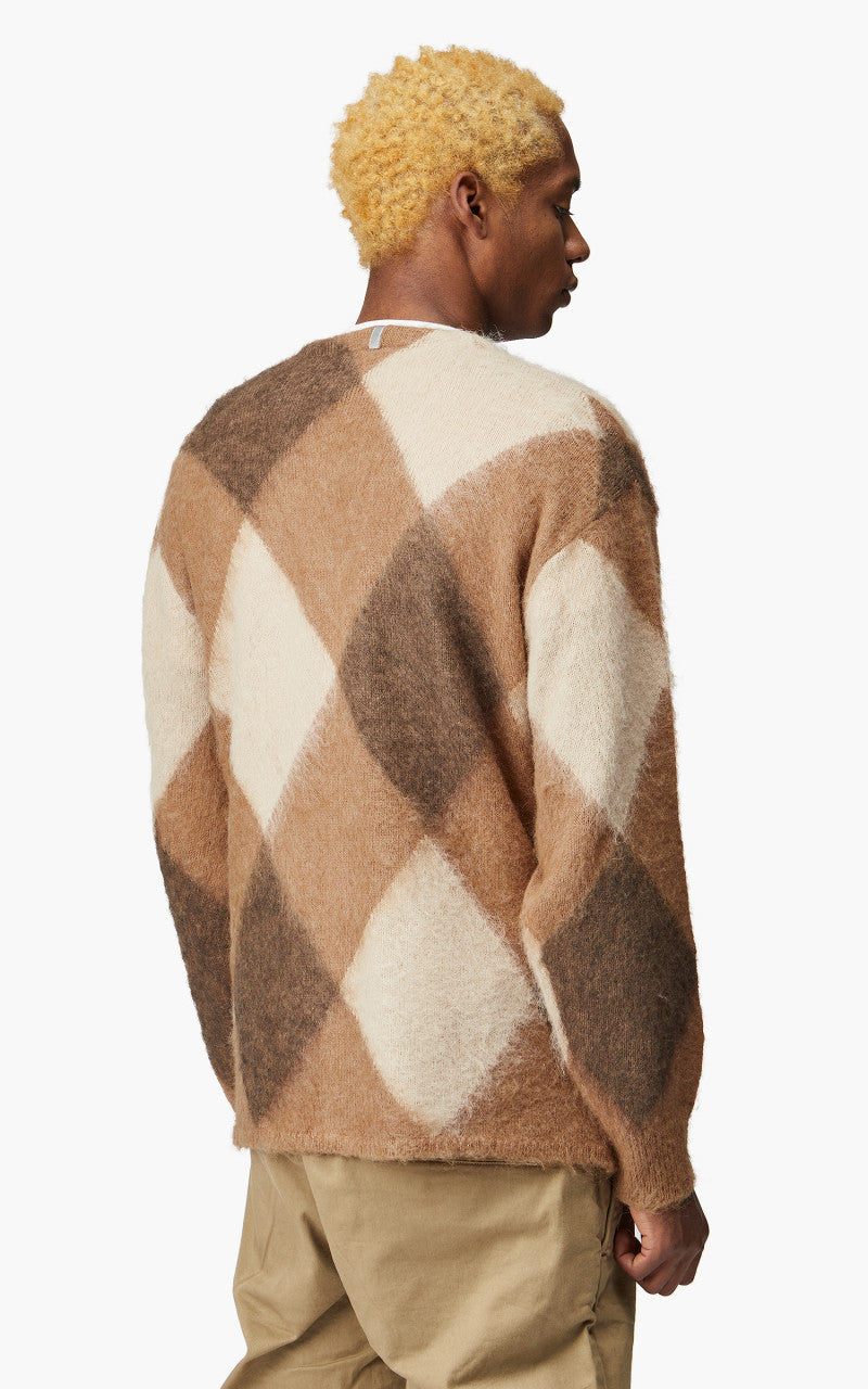 Manastash Aberdeen Kurtigan Argyle Beige