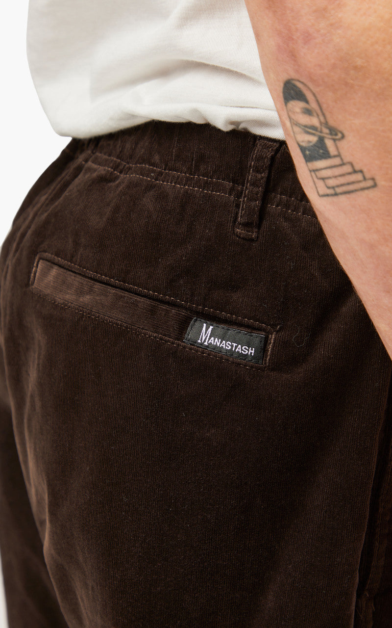 Manastash Stretch Corduroy Pant Dark Brown