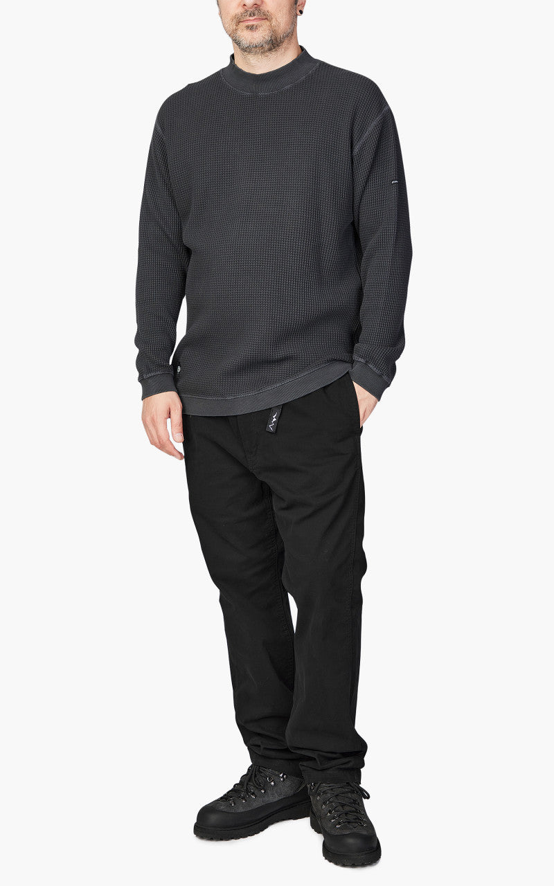 Manastash Heavy Snug Thermal Mock Neck Black