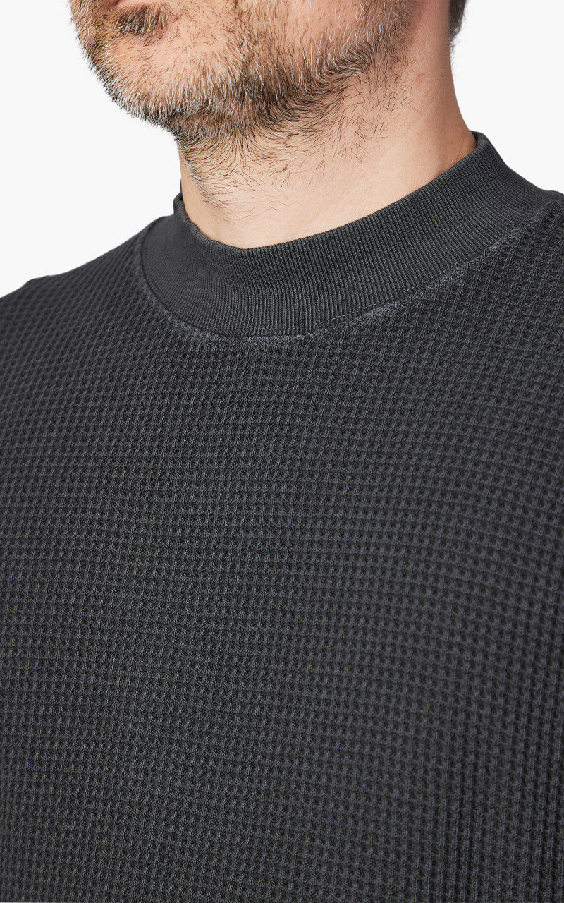 Manastash Heavy Snug Thermal Mock Neck Black