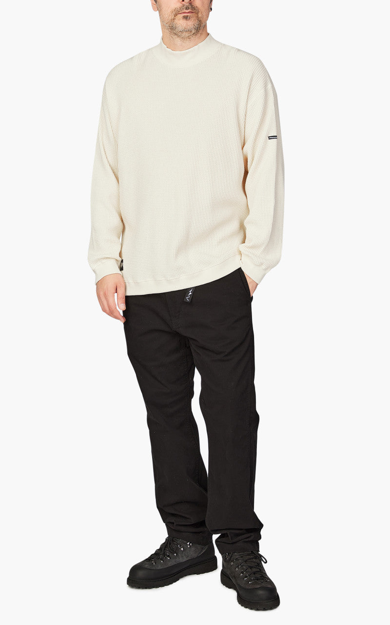 Manastash Heavy Snug Thermal Mock Neck Natural