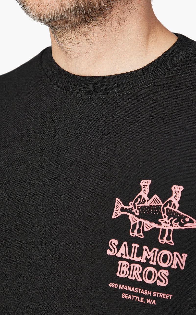 Manastash CiTee Sweat Salmon Black