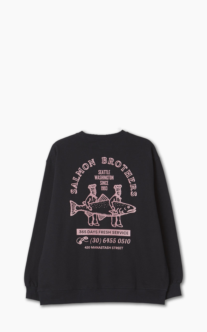 Manastash CiTee Sweat Salmon Black