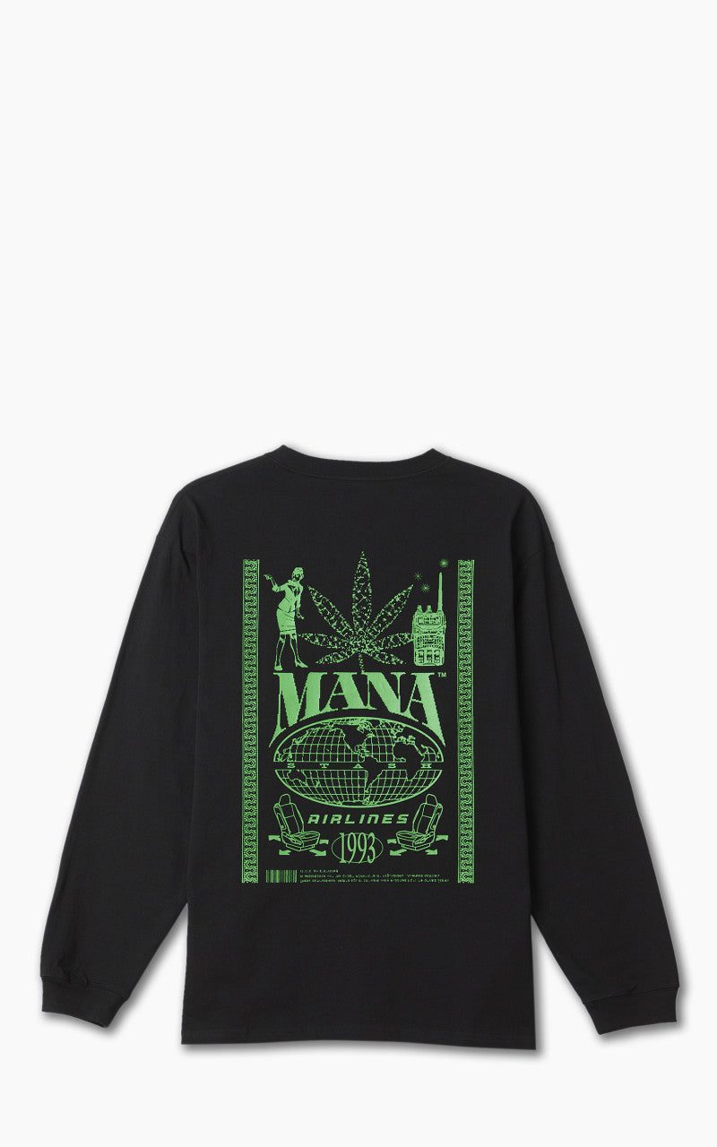 Manastash CiTEE Airlines L/S Tee Black
