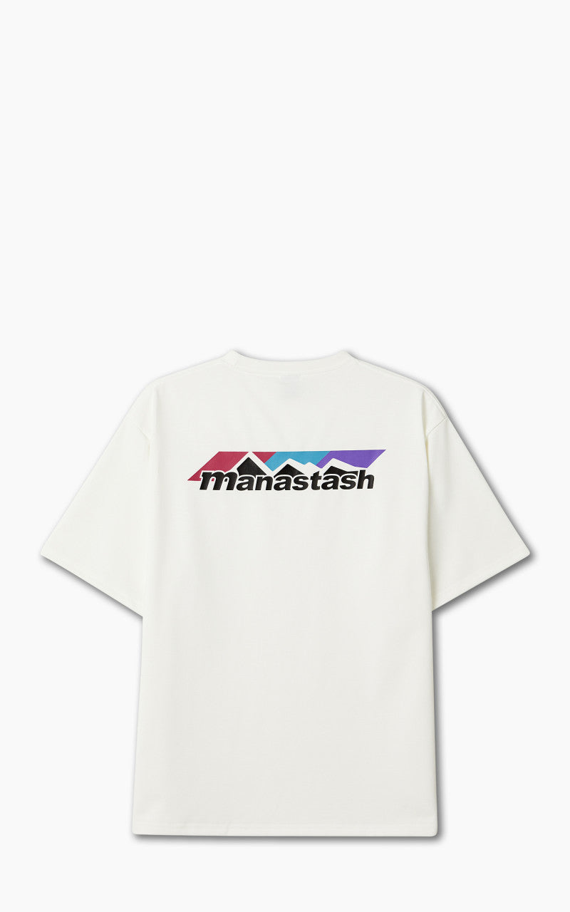 Manastash Re:Pet Tee Scheme Logo White