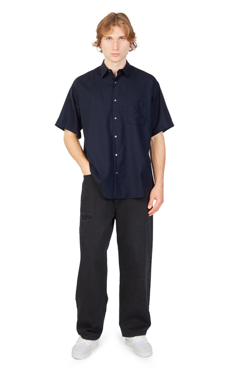 Markaware Comfort Fit Shirt S/S Navy