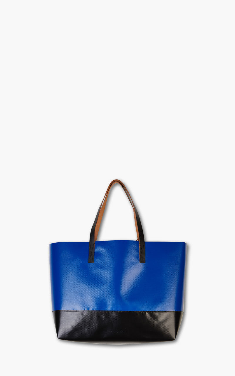 Marni Tribeca Shopping Bag Royal Blue/Black/Black