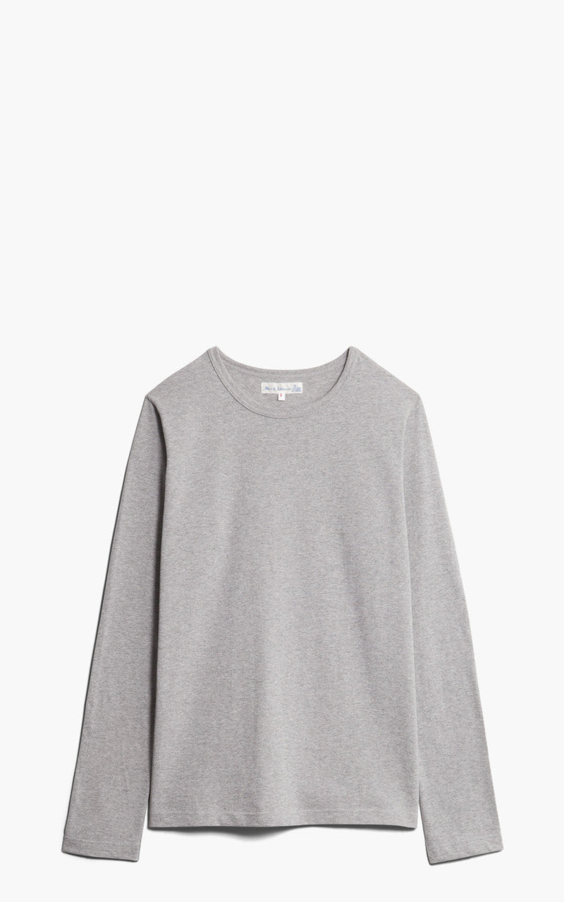 Merz b. Schwanen 1950sLS Tee Grey Melange