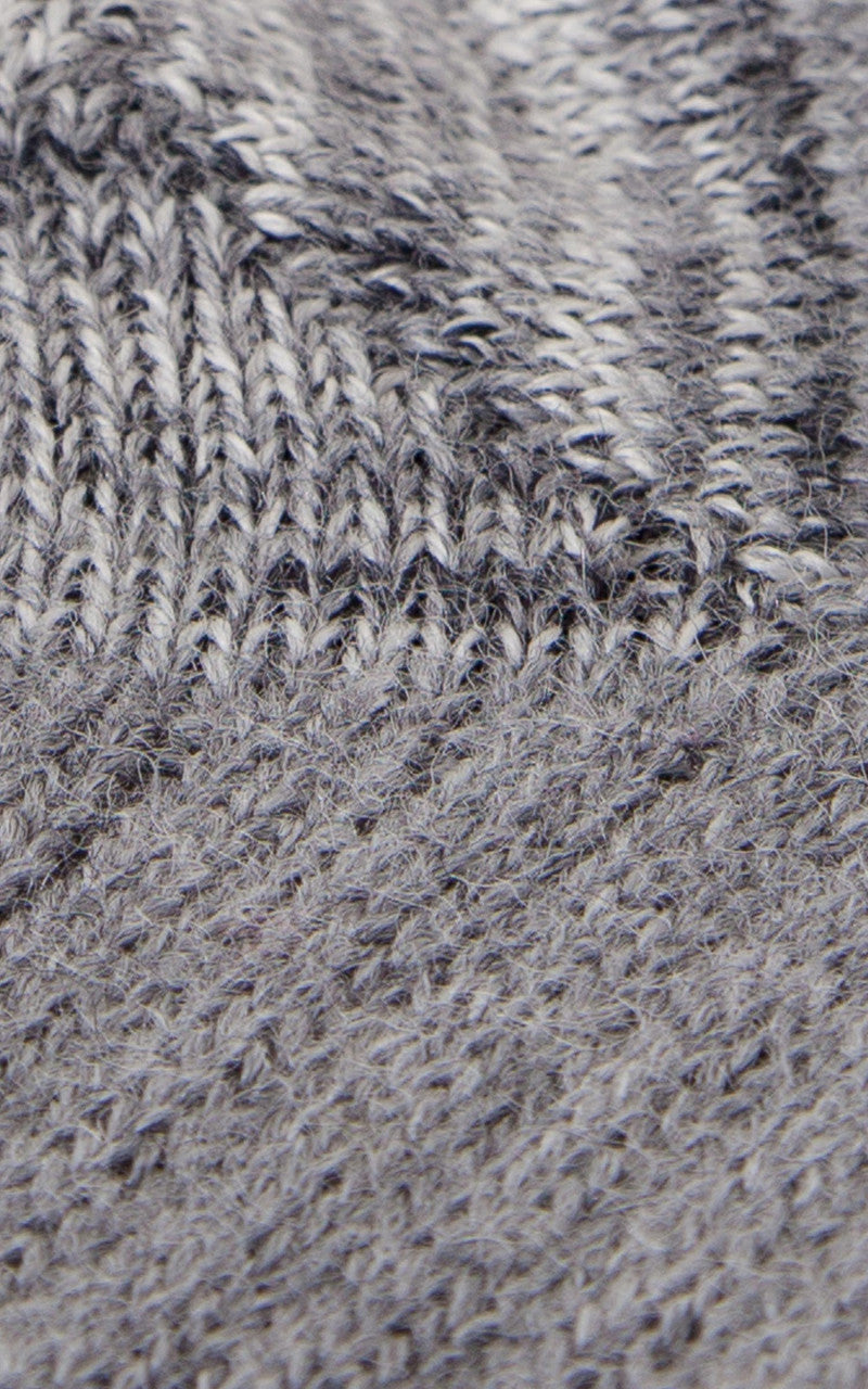 Merz b. Schwanen S73 Retro Sport Socks Greymelange/Nature