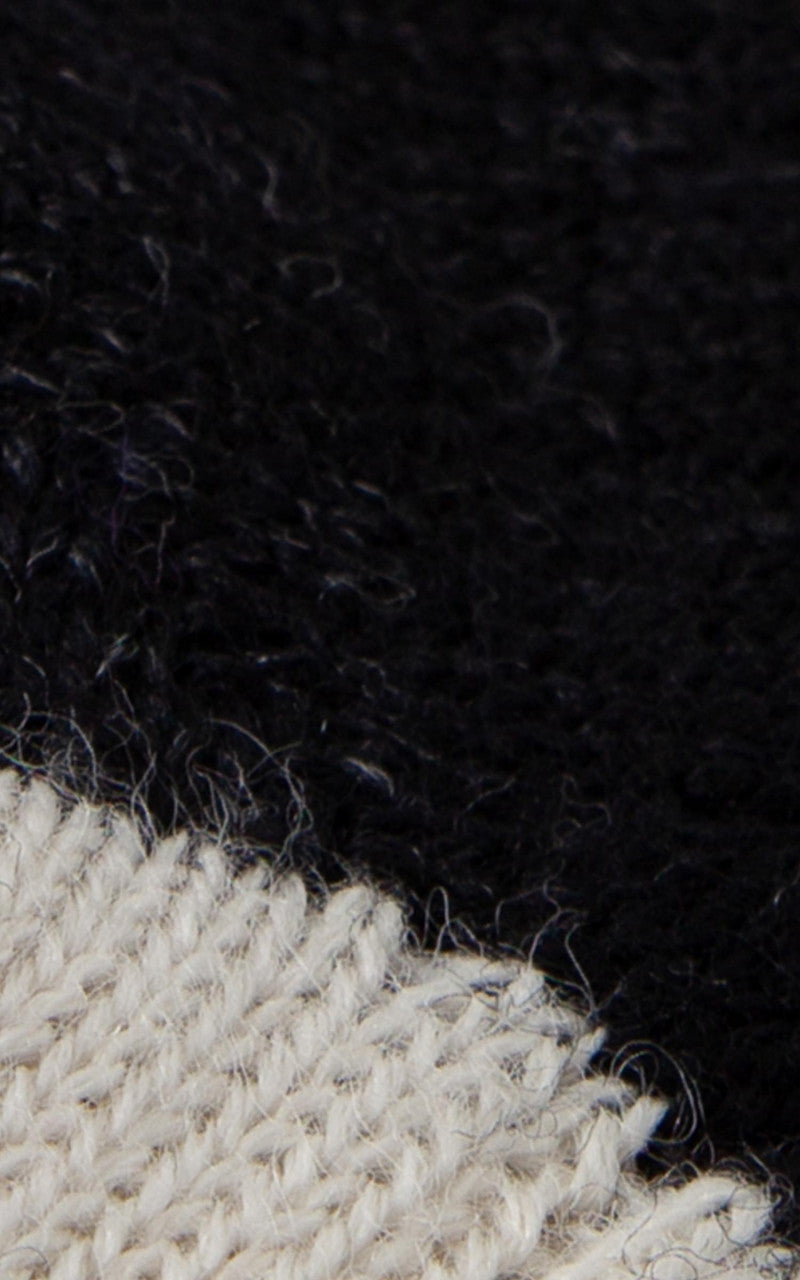 Merz b. Schwanen S76 Ringel Socks Black/Natural