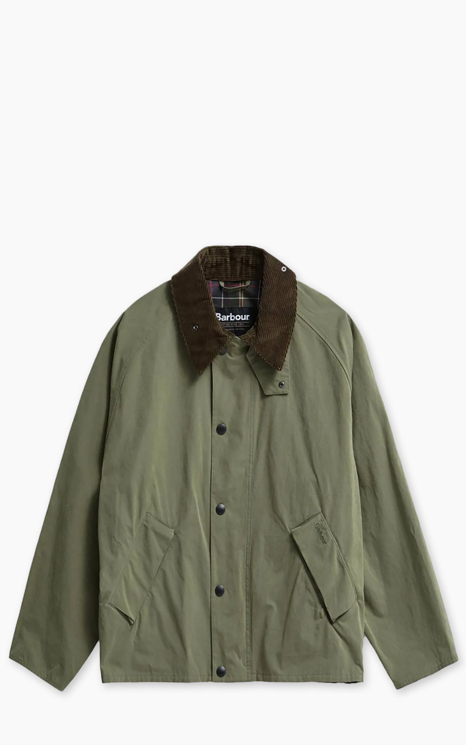 バブアー トランスポート Barbour TRANSPORT size40 Barbour Oversized Transport Jacket Fern