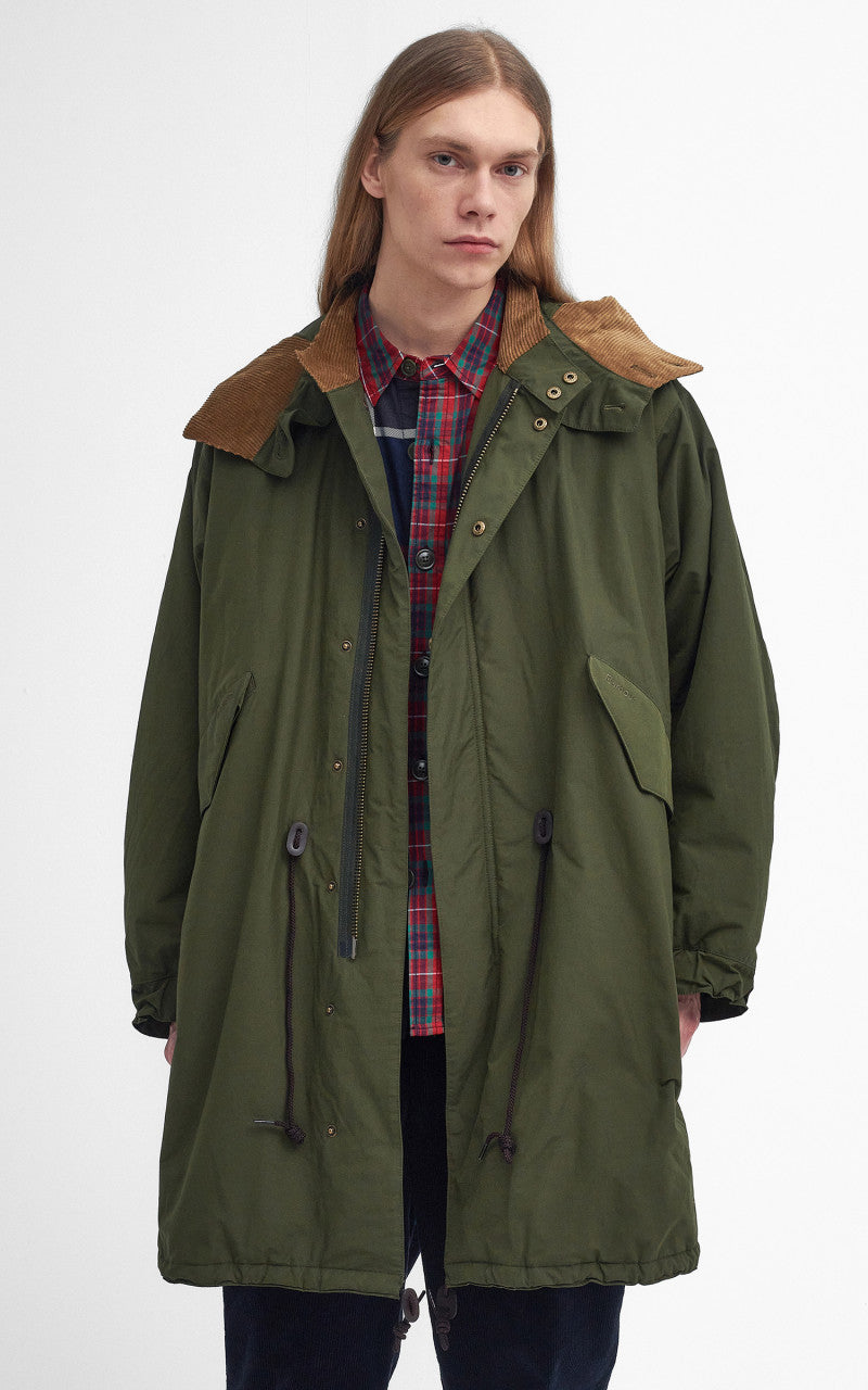 Barbour x Baracuta Mods Casual Parka Beech