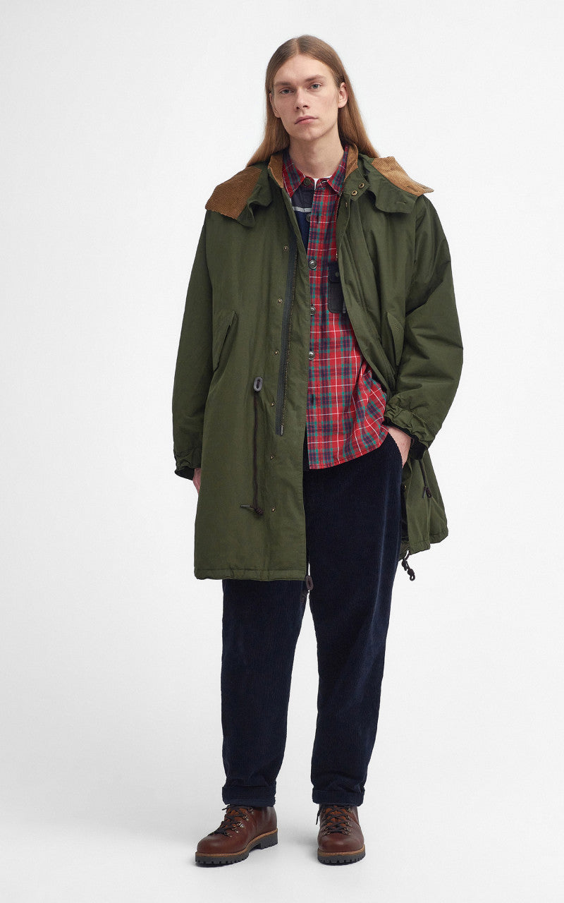 Barbour x Baracuta Mods Casual Parka Beech