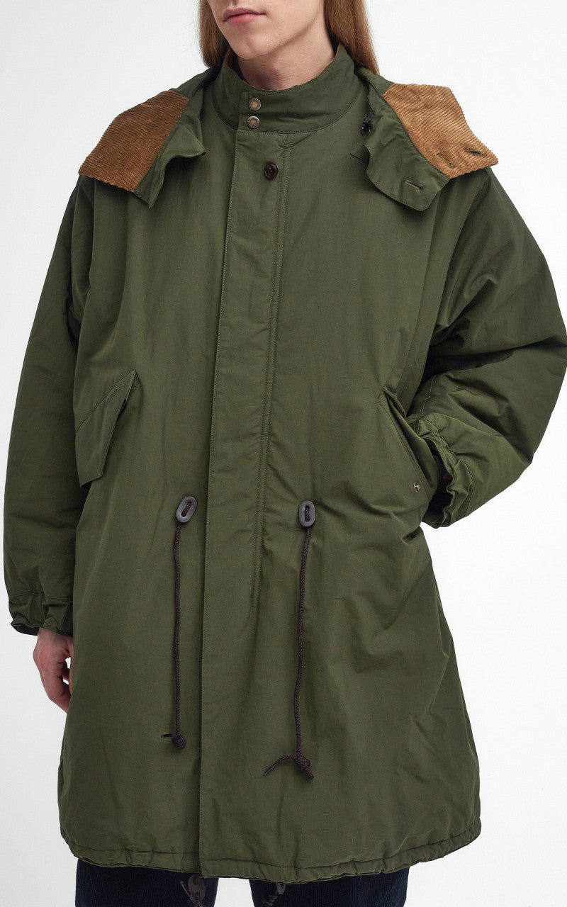 Barbour x Baracuta Mods Casual Parka Beech