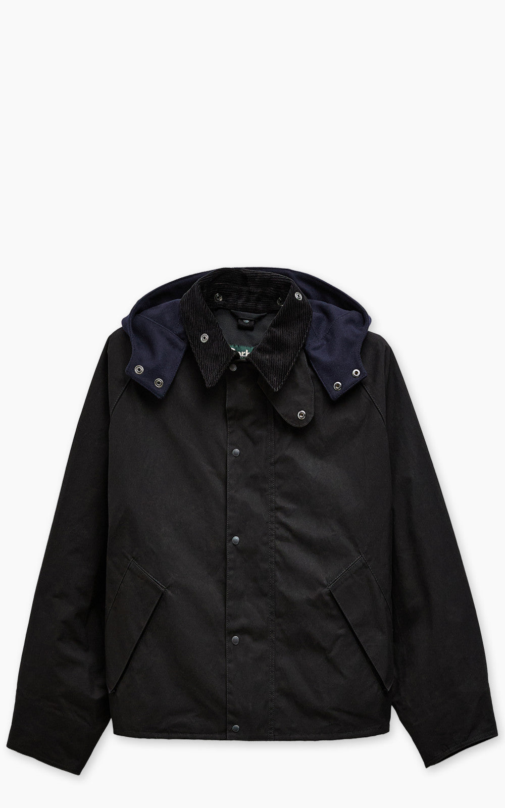Barbour x Kaptain Sunshine Short Cruiser Black