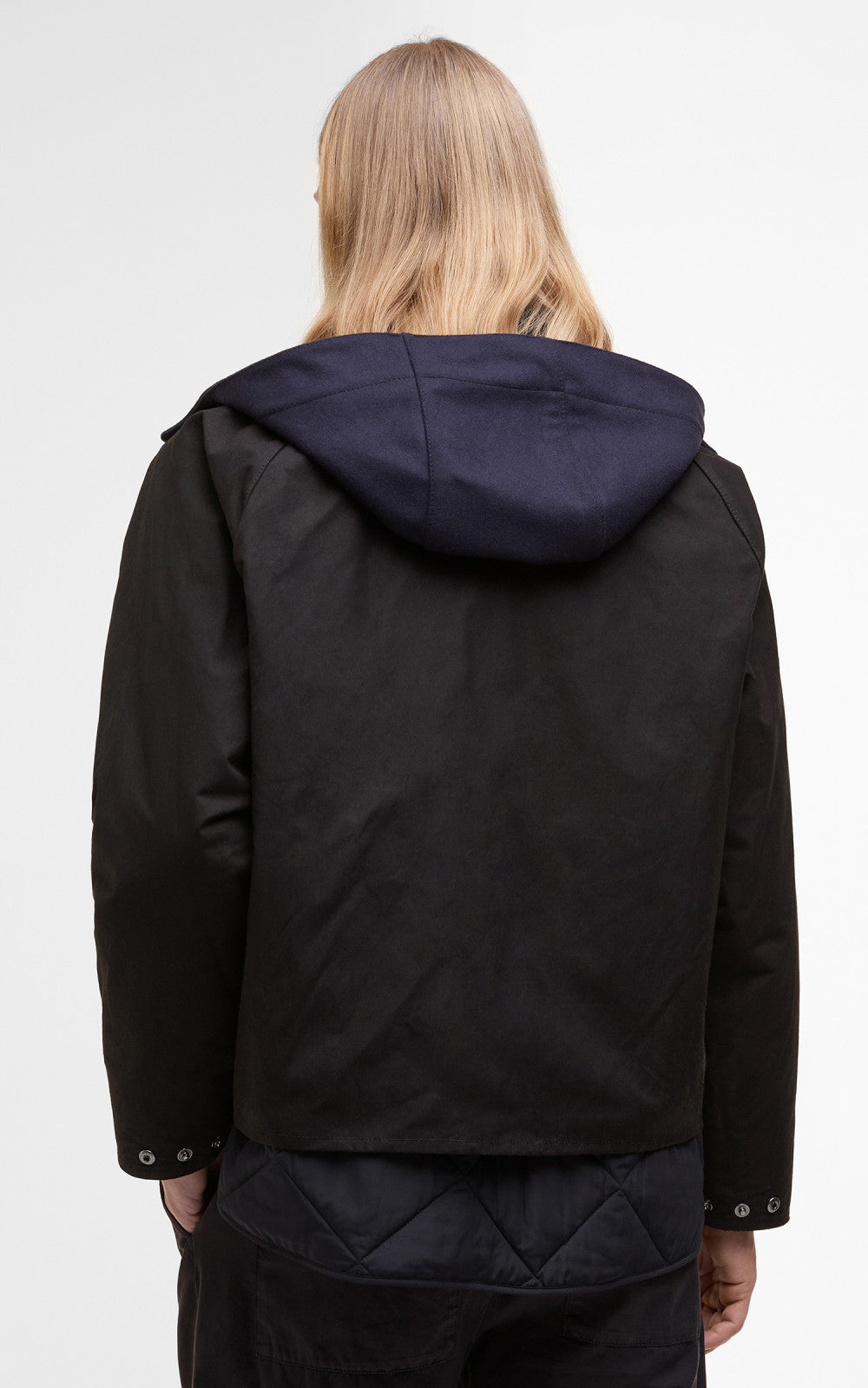 Barbour x Kaptain Sunshine Short Cruiser Black