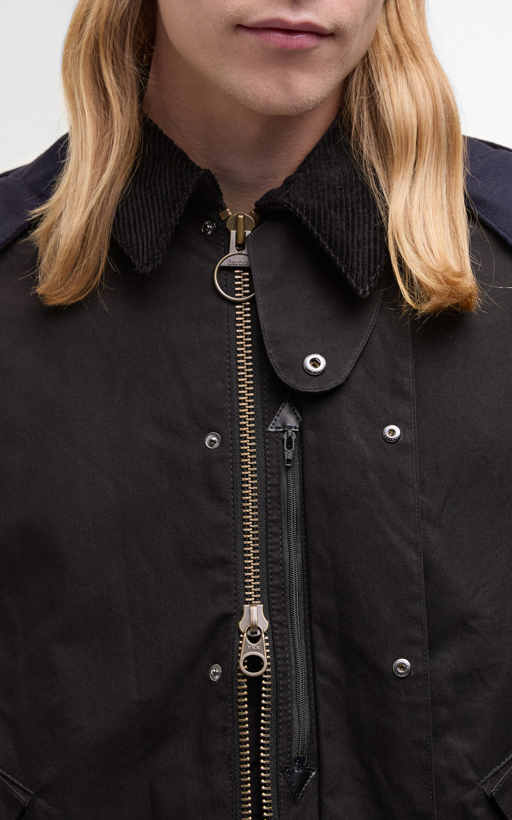 Barbour x Kaptain Sunshine Short Cruiser Black