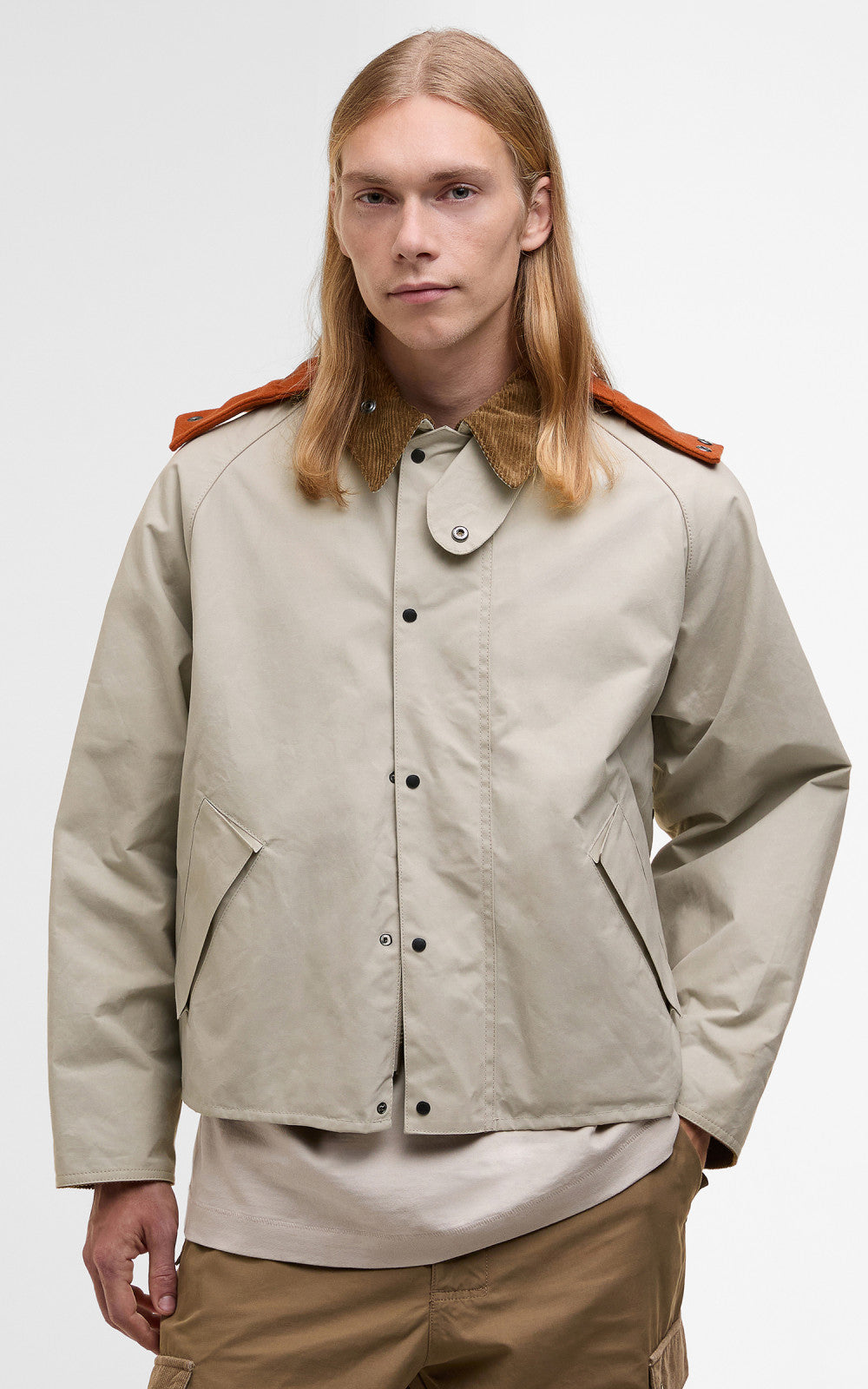 Barbour x Kaptain Sunshine Short Cruiser Clay