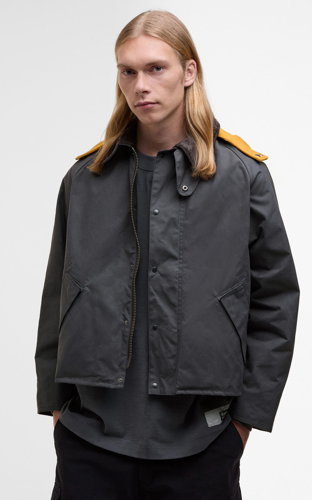 Barbour x Kaptain Sunshine Short Cruiser Iron