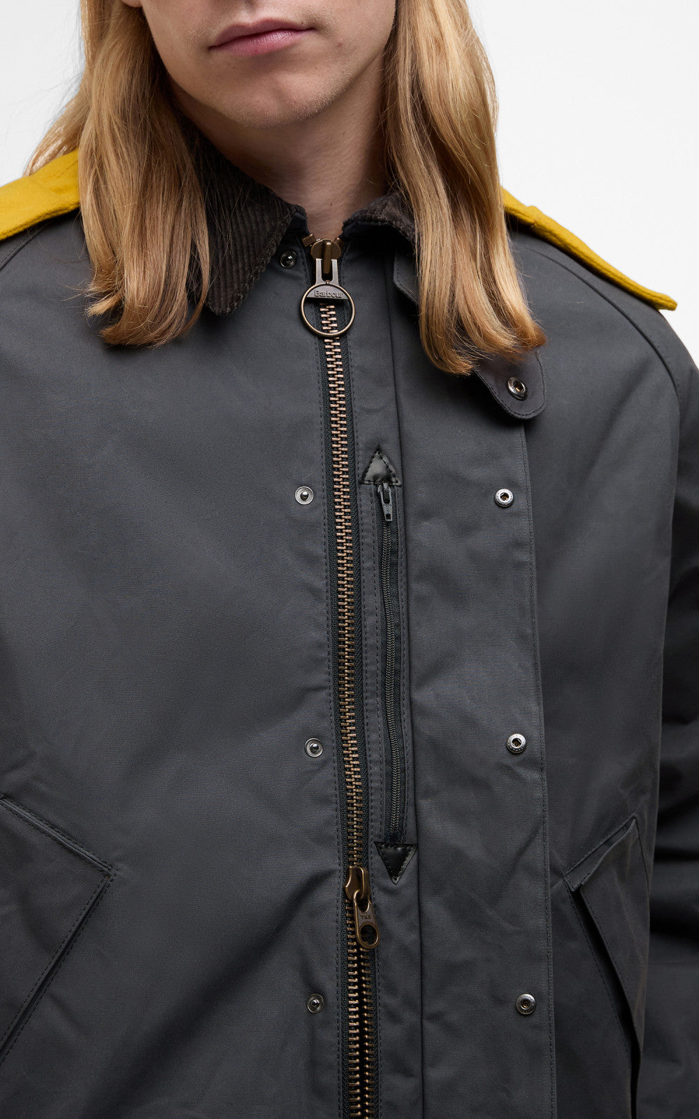 Barbour x Kaptain Sunshine Short Cruiser Iron