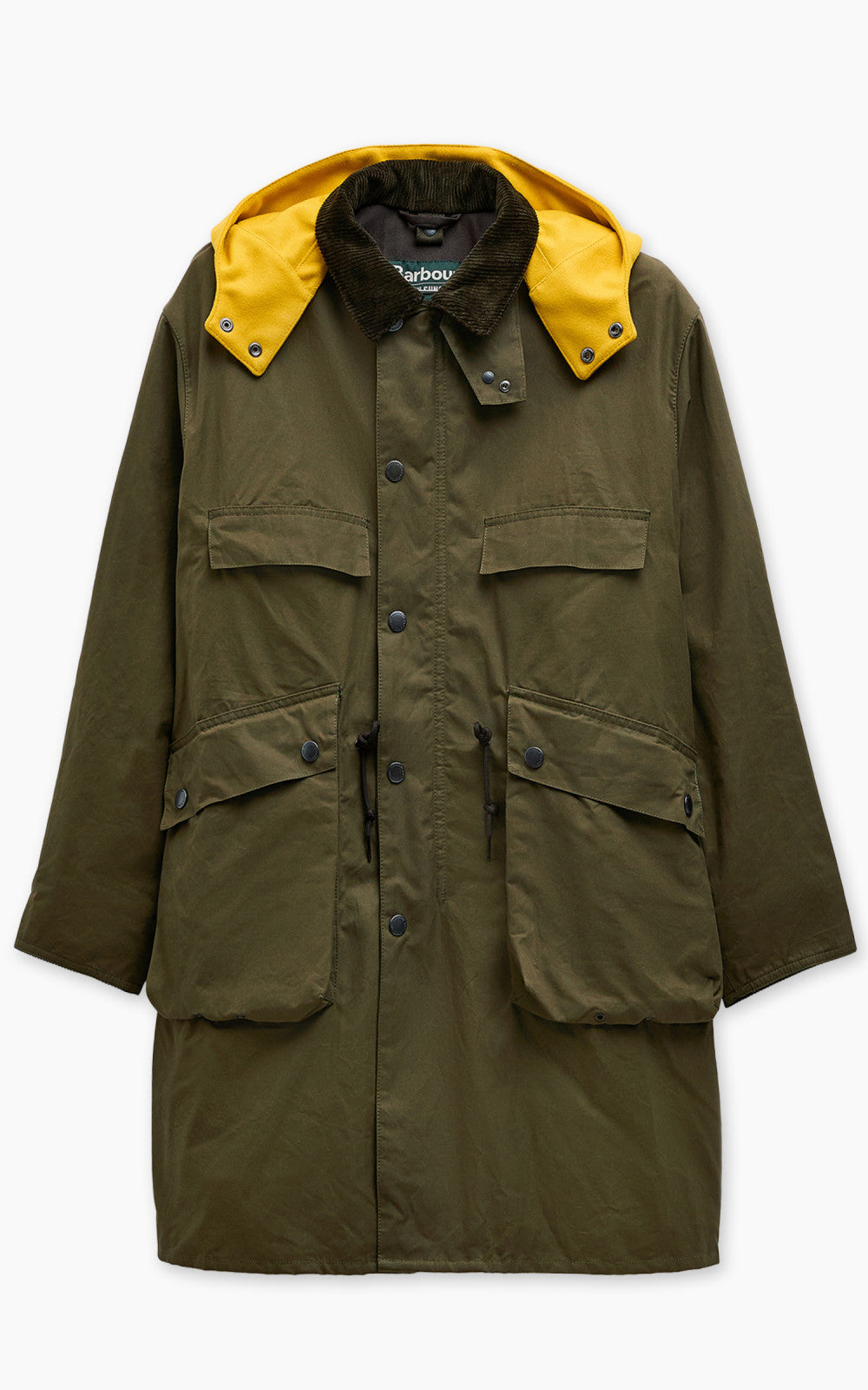 Barbour x Kaptain Sunshine Bedale Field Coat Khaki Brown