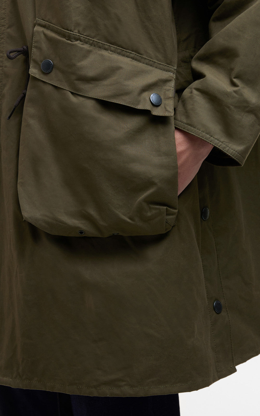 Barbour x Kaptain Sunshine Bedale Field Coat Khaki Brown