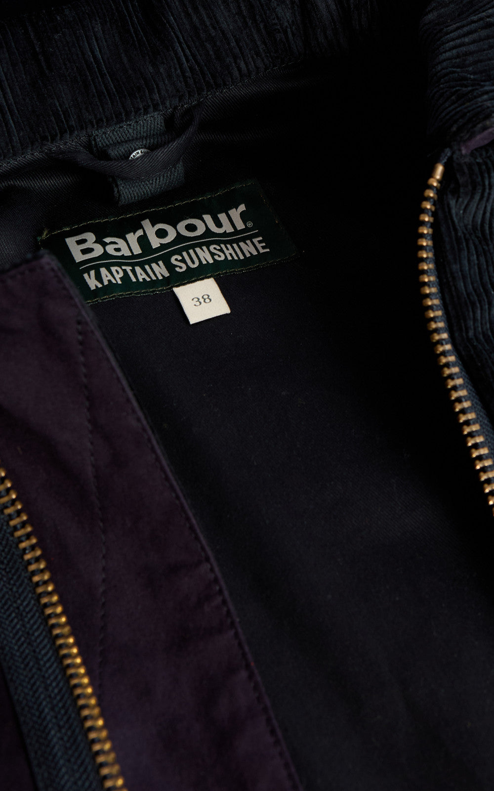 Barbour x Kaptain Sunshine Bedale Field Coat Dark Indigo
