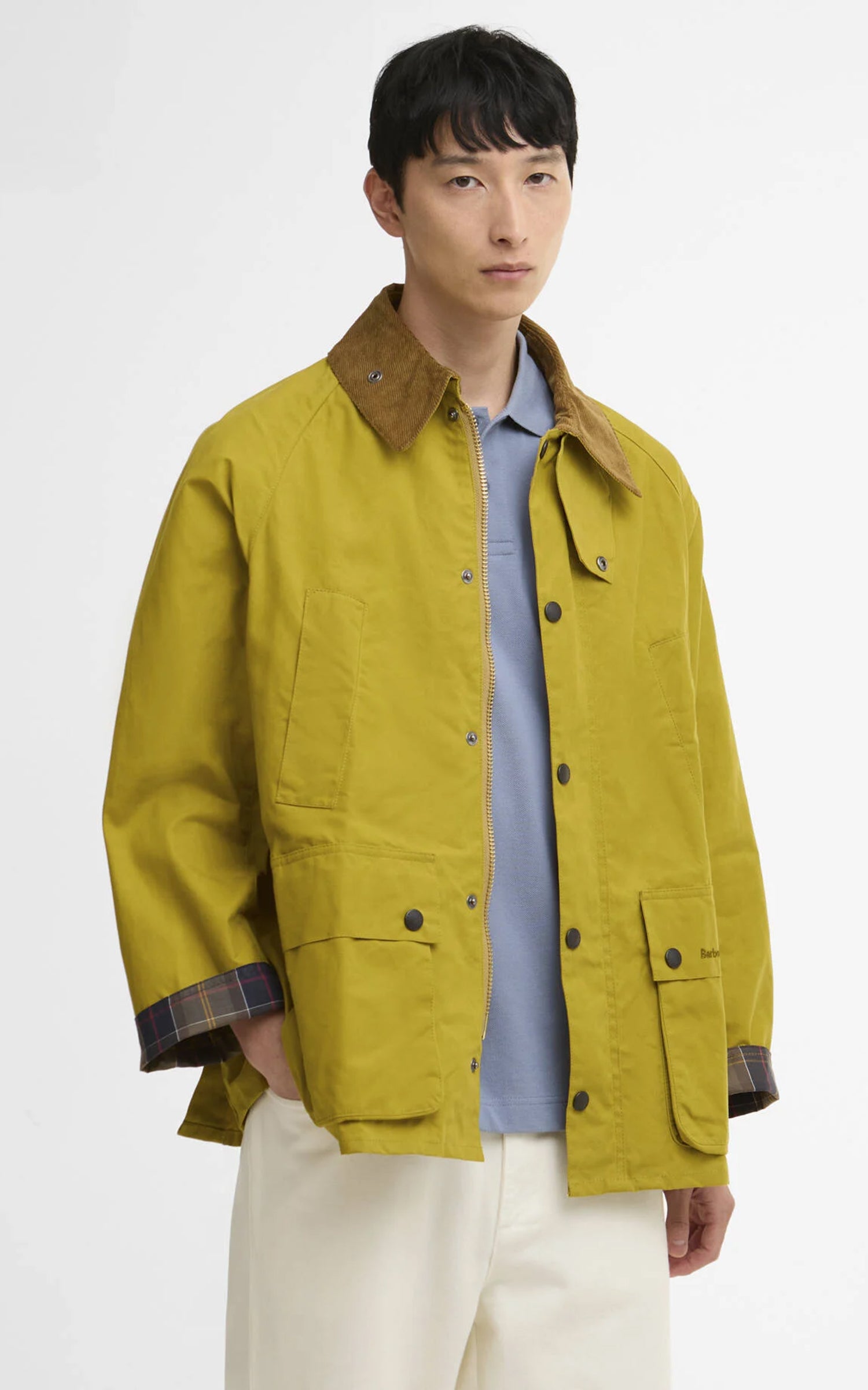 Barbour Oversized Bedale Jacket Olivine